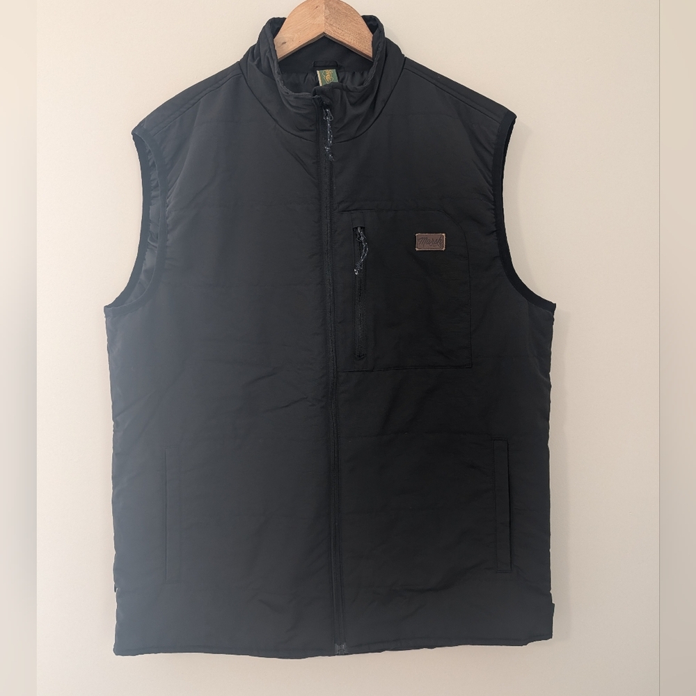 Marsh Wear Rutledge Vest Mens XL Black Fishing Hunting Utility Vest